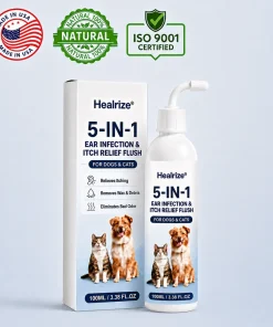 5-in-1 Ear Infection & Itch Relief Flush for Dogs & Cats