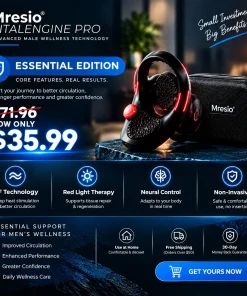 VitalEngine Pro Advanced 5-in-1 Male Wellness & Performance System