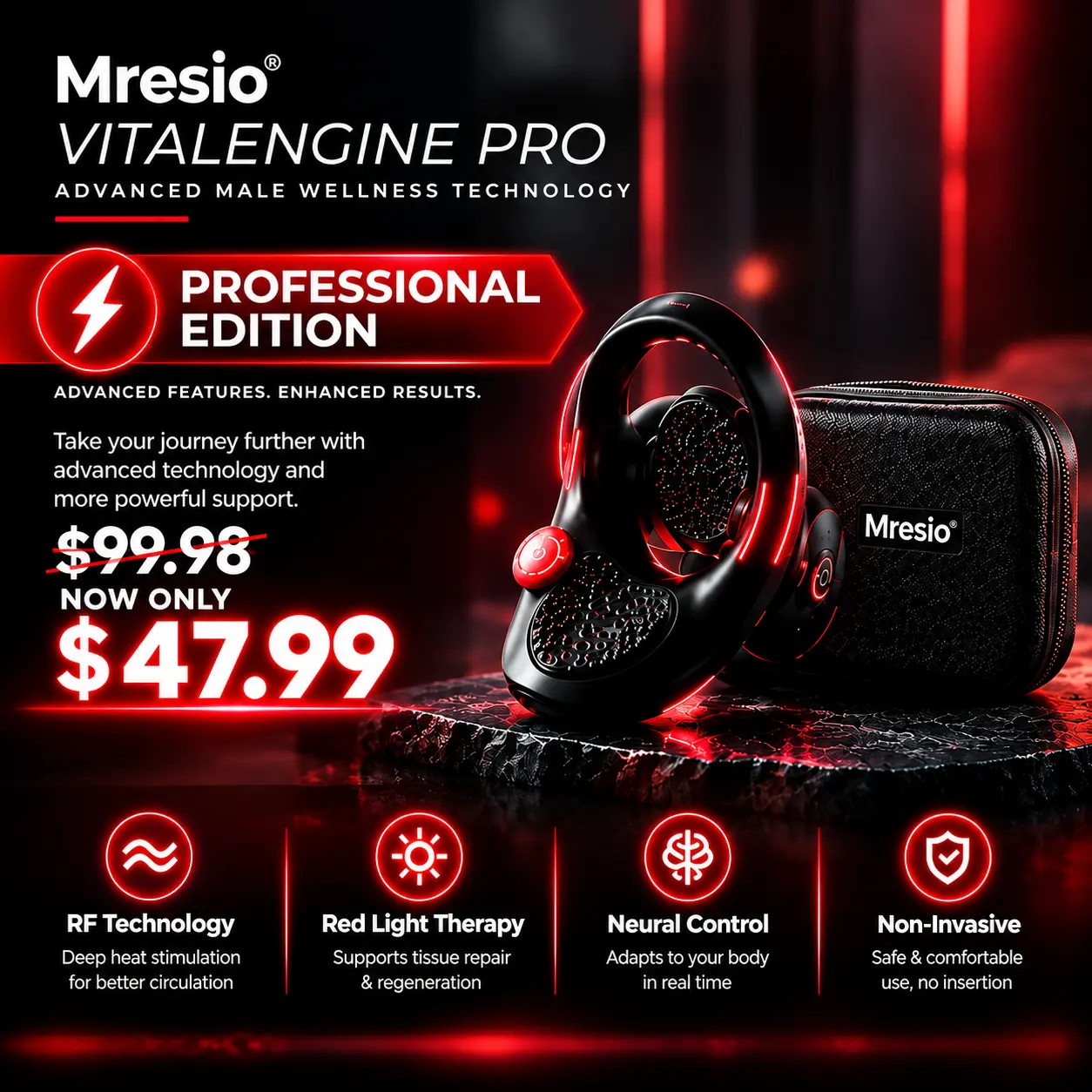 VitalEngine Pro Advanced 5-in-1 Male Wellness & Performance System - Image 6