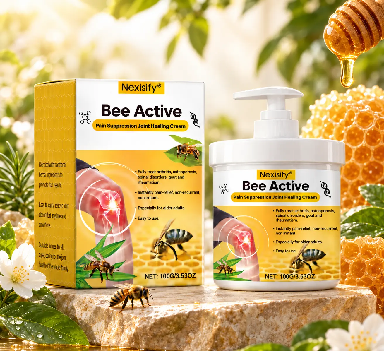 Pain Suppression Joint Healing Cream