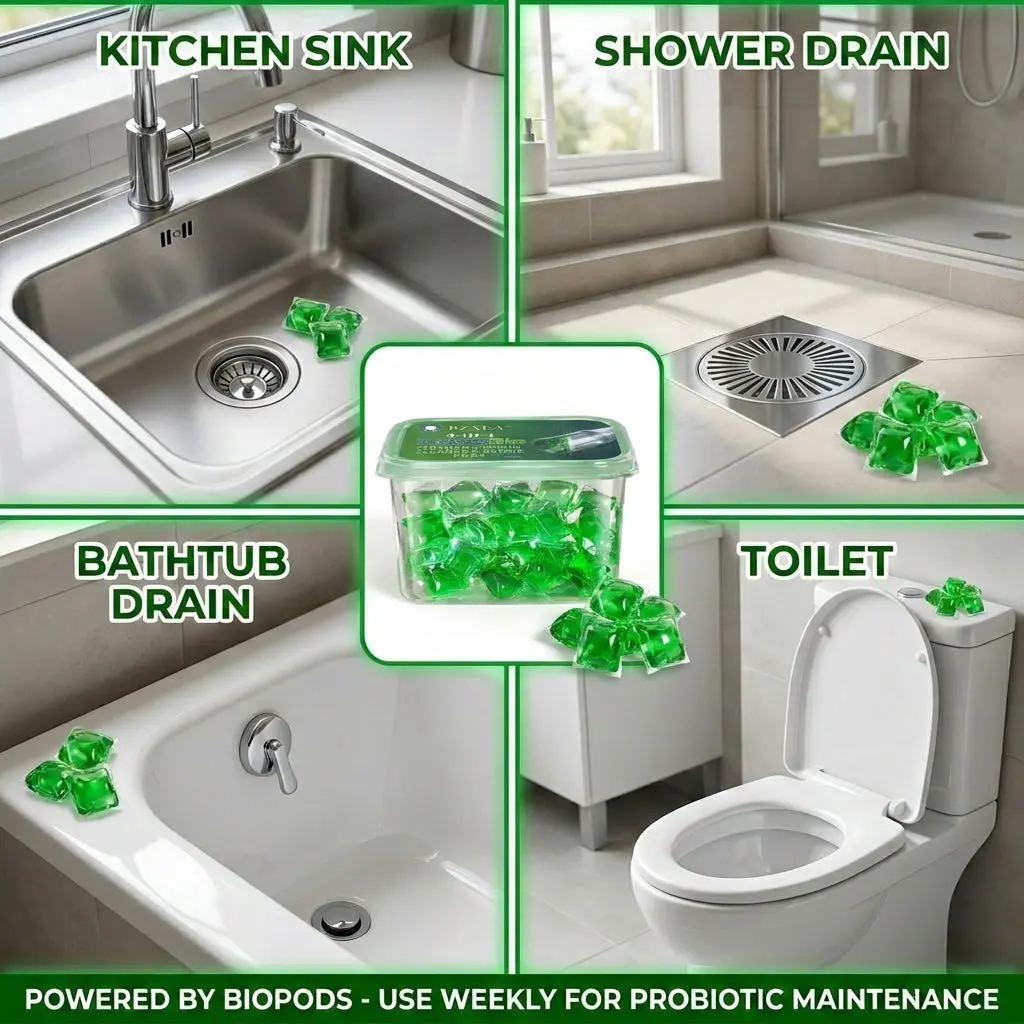 4-in-1 SewerBio Probiotic Drain Repair Pods - Image 5
