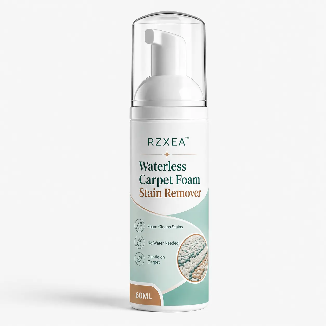 Waterless Carpet Foam Stain Remover