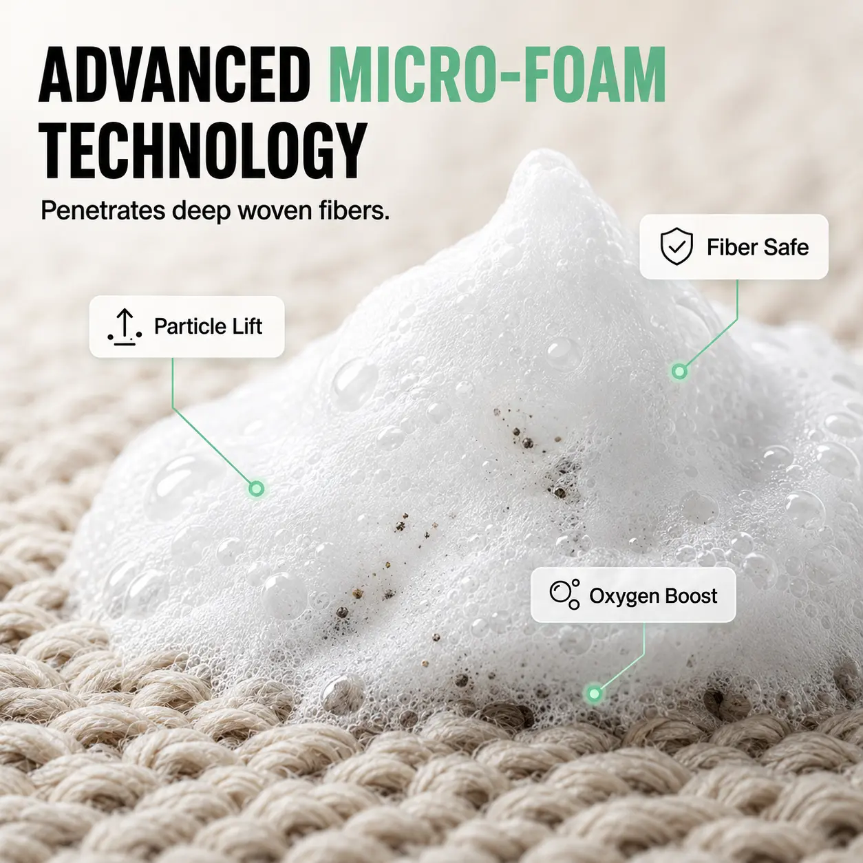 Waterless Carpet Foam Stain Remover - Image 5