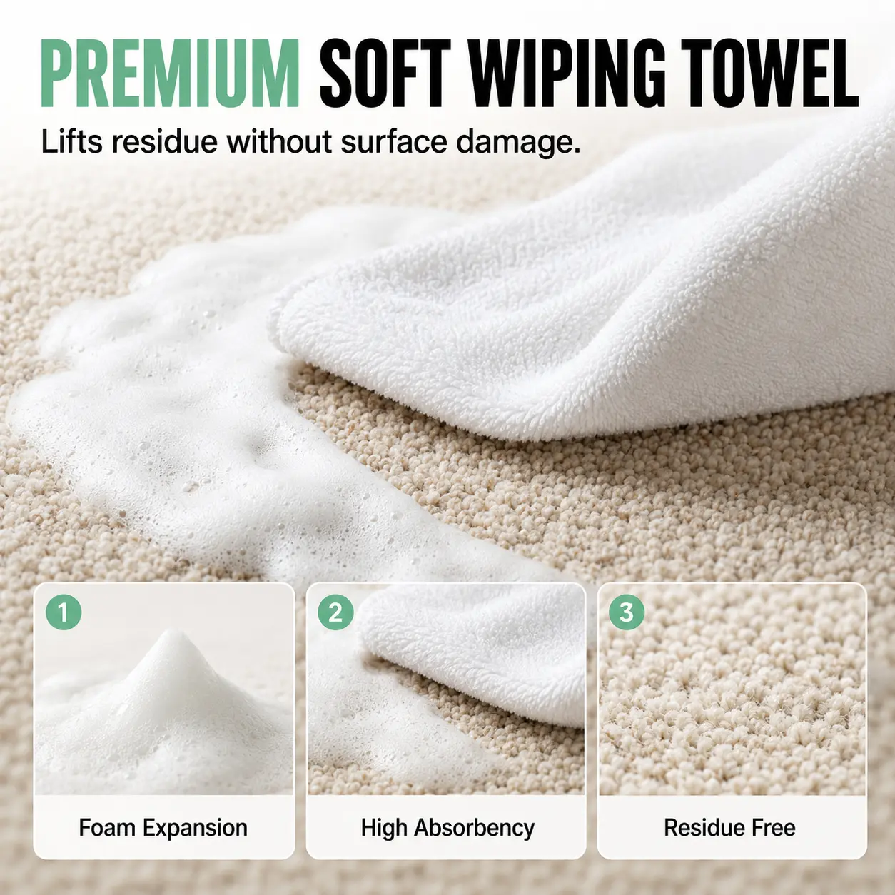 Waterless Carpet Foam Stain Remover - Image 6