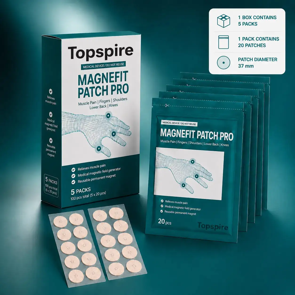 Magnefit Patch Pro
