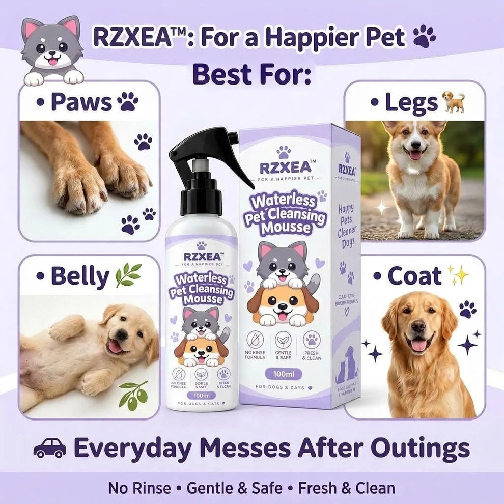 Waterless Pet Cleansing Mousse - Image 3