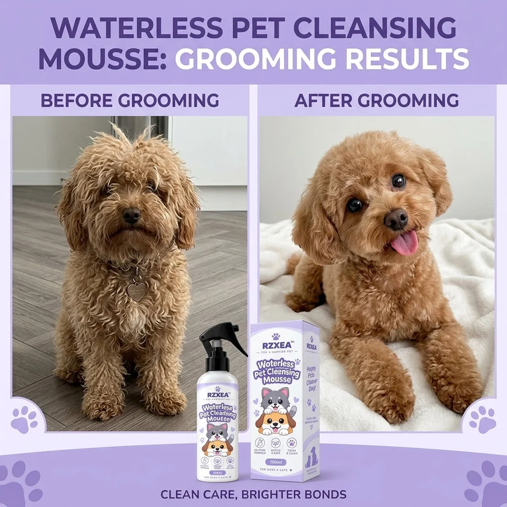Waterless Pet Cleansing Mousse - Image 2