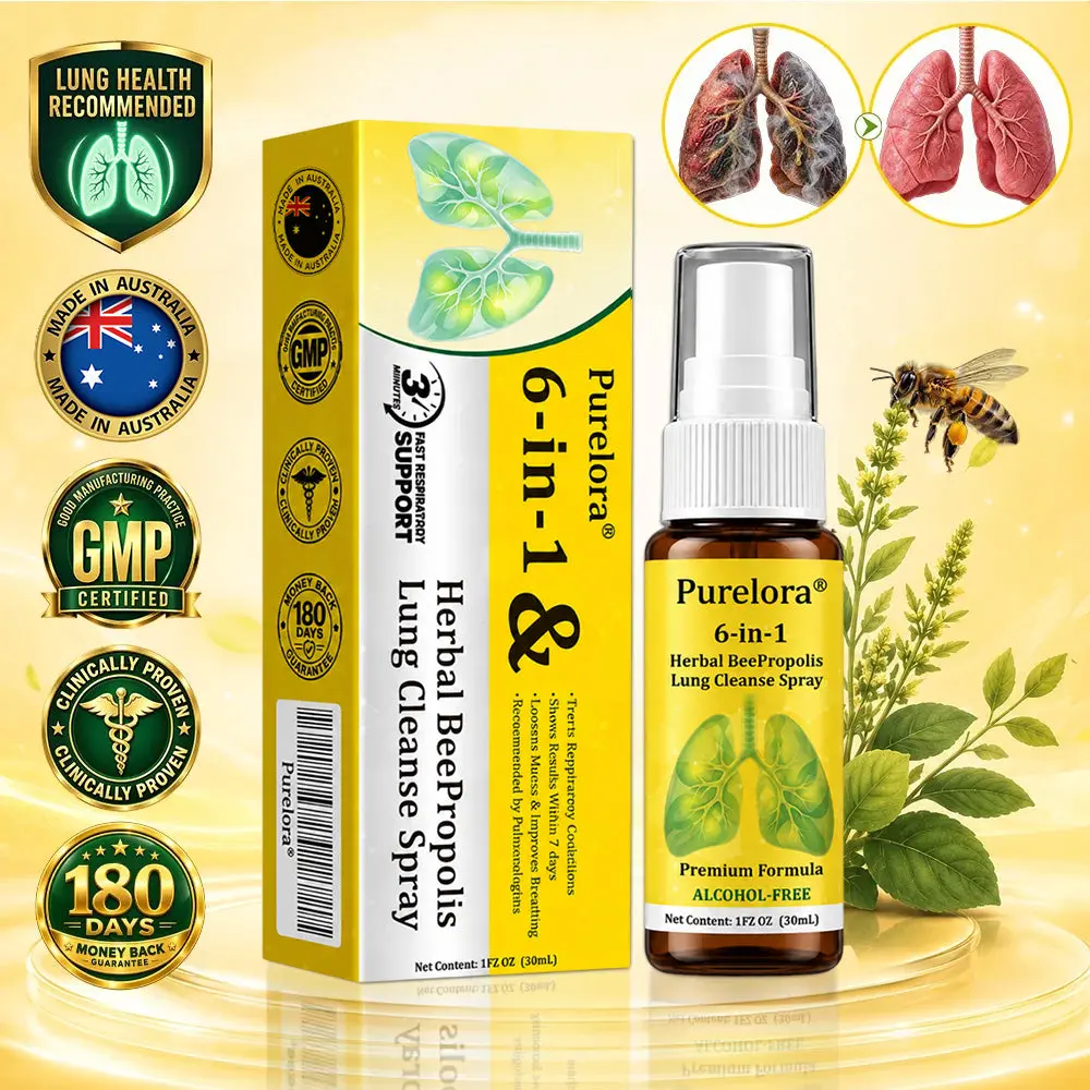 6-in-1 Herbal BeePropolis Spray