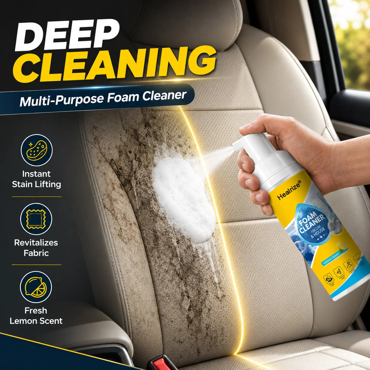 4-in-1 Multi-Enzyme Foam Cleaner - Image 3