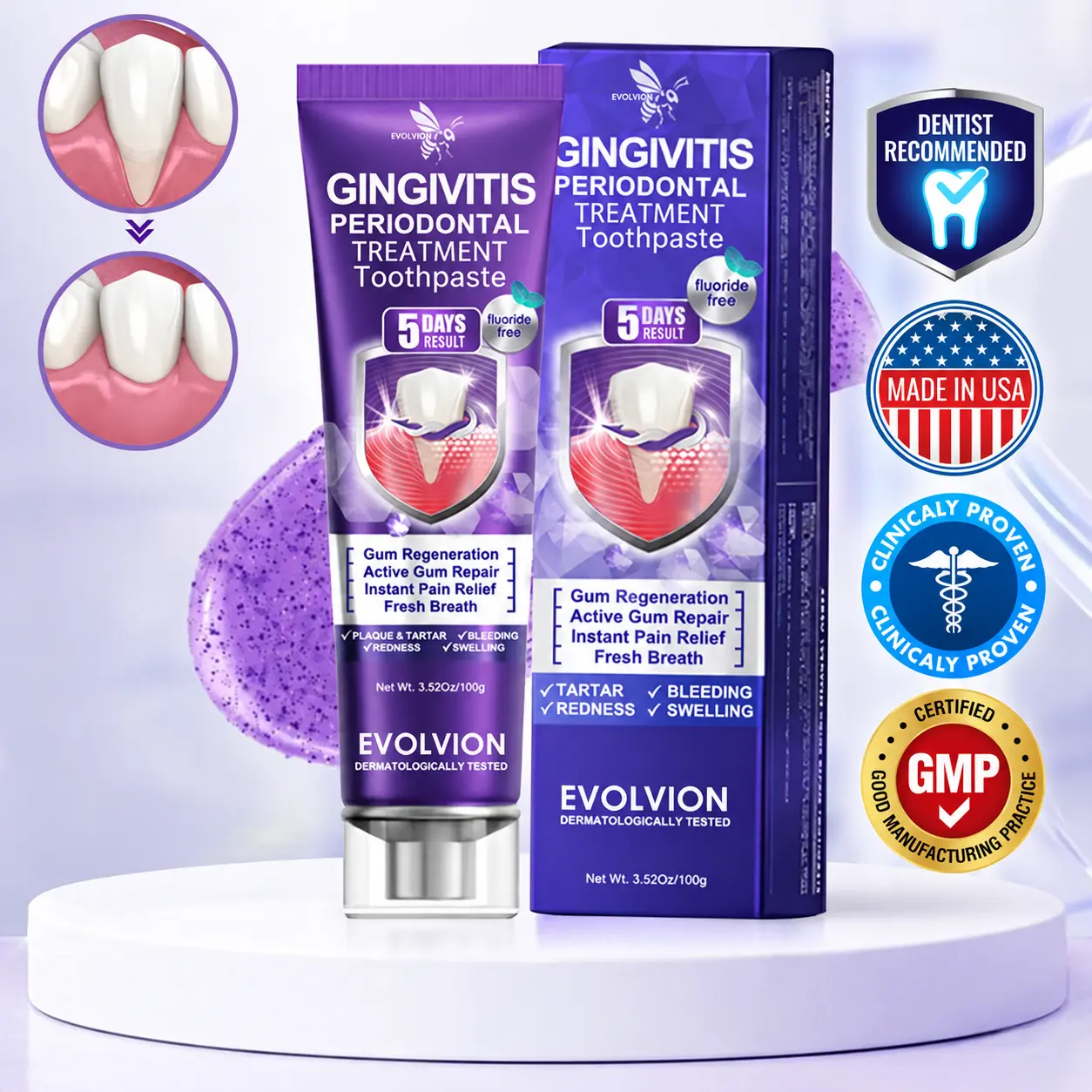 Bee Venom Treatment Toothpaste