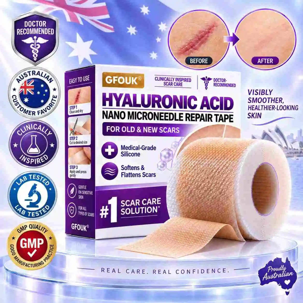 Hyaluronic Acid Nano Repair Tape