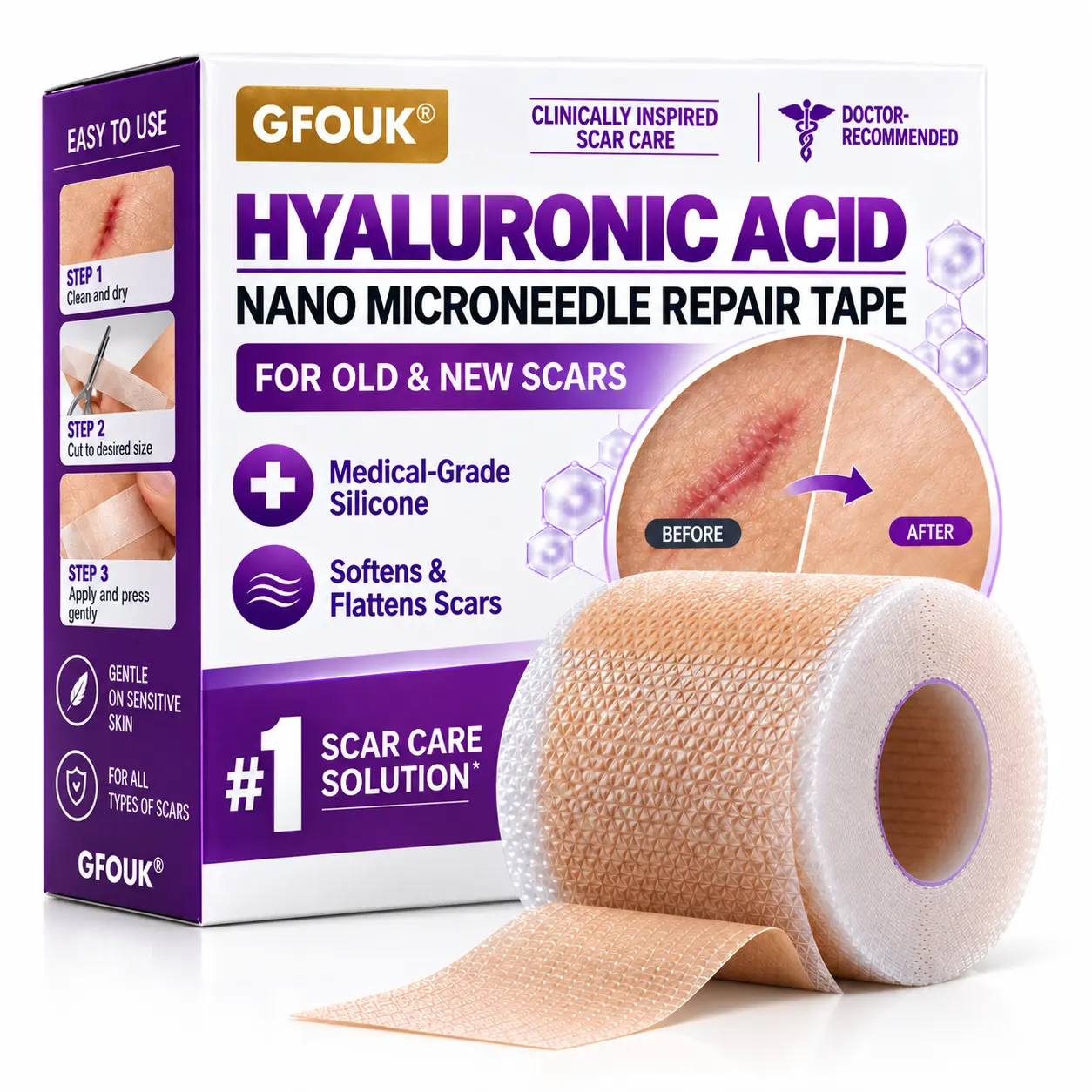 Hyaluronic Acid Nano Repair Tape - Image 10