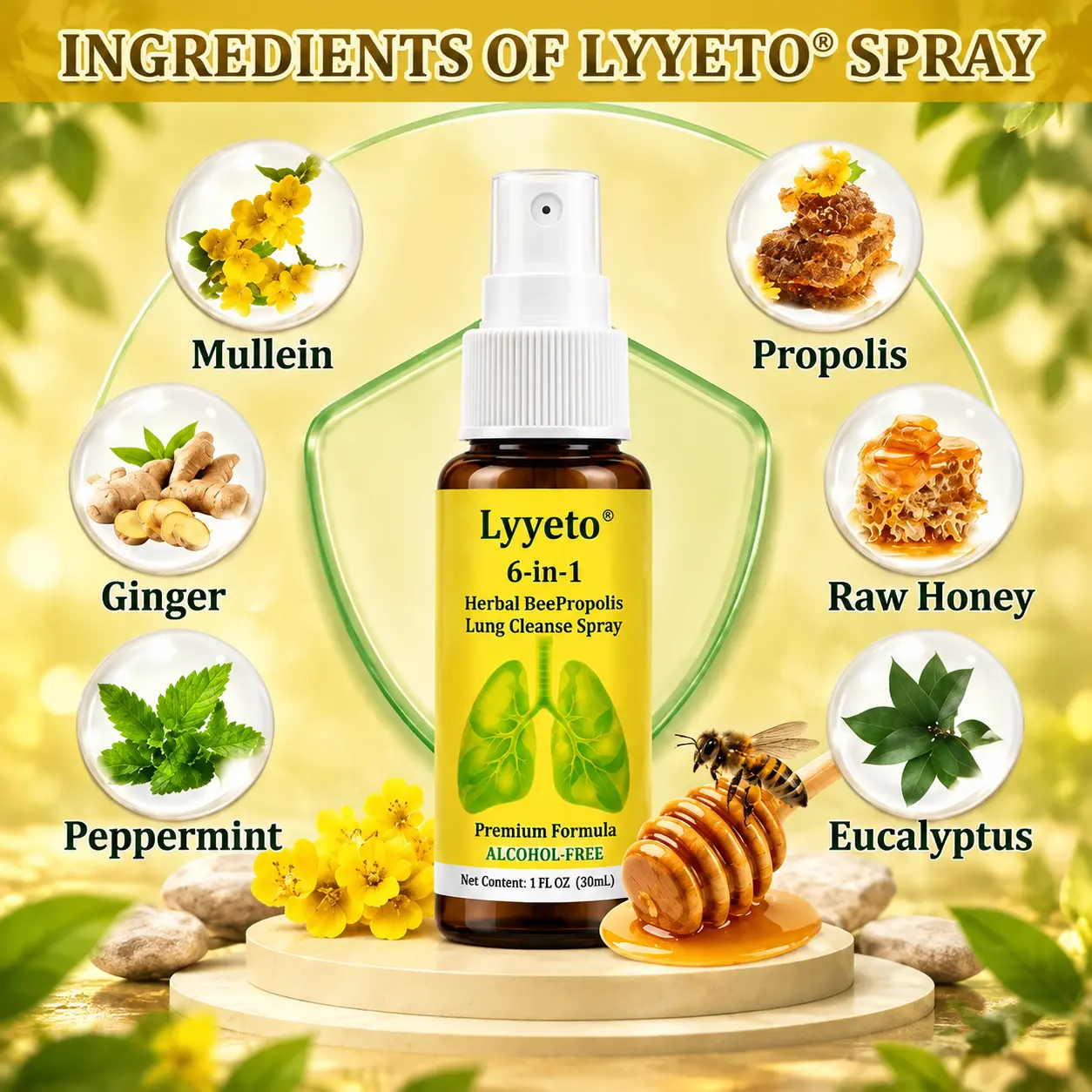 Herbal BeePropolis Cleanse Spray - Image 8