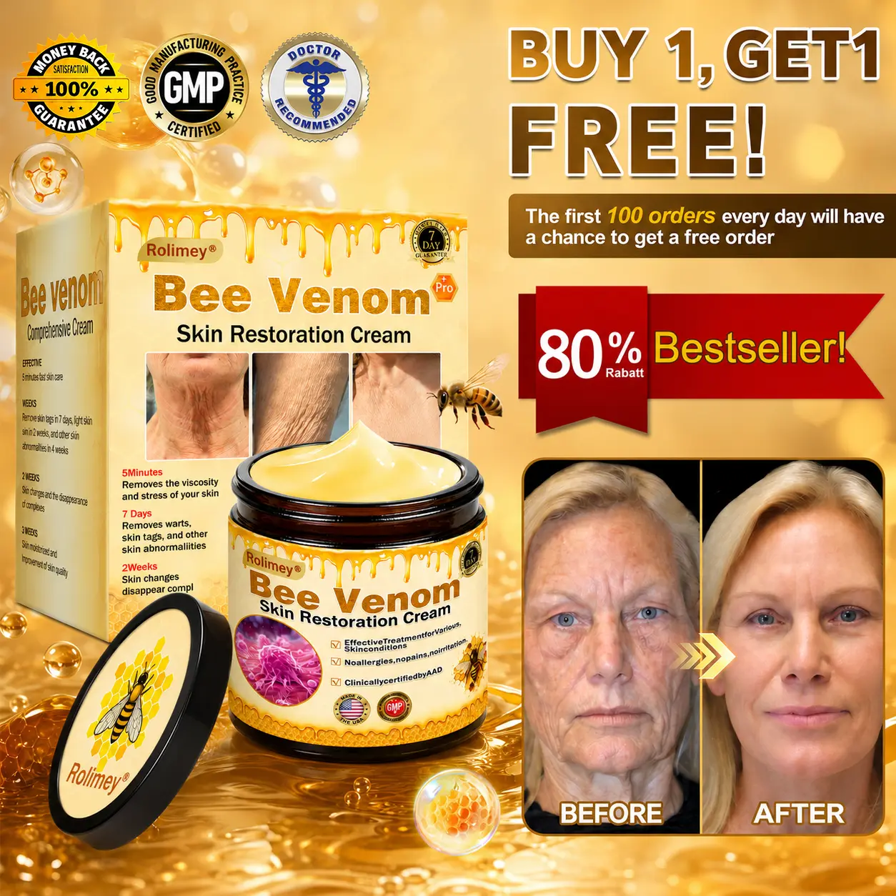 Bee venom Pro Comprehensive Cream